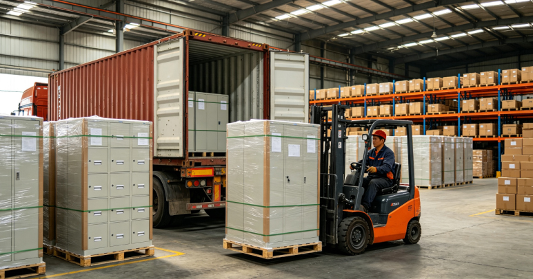 Upgrading Both Production Capacity and Quality: Steel Cabinet Factory Solidifies Export Strength